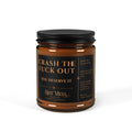Crash the Fuck Out Candle | Amber Jar Soy Candle